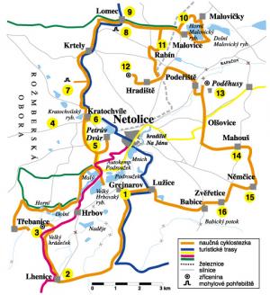 Historická krajina Netolicka - naučná cyklostezka